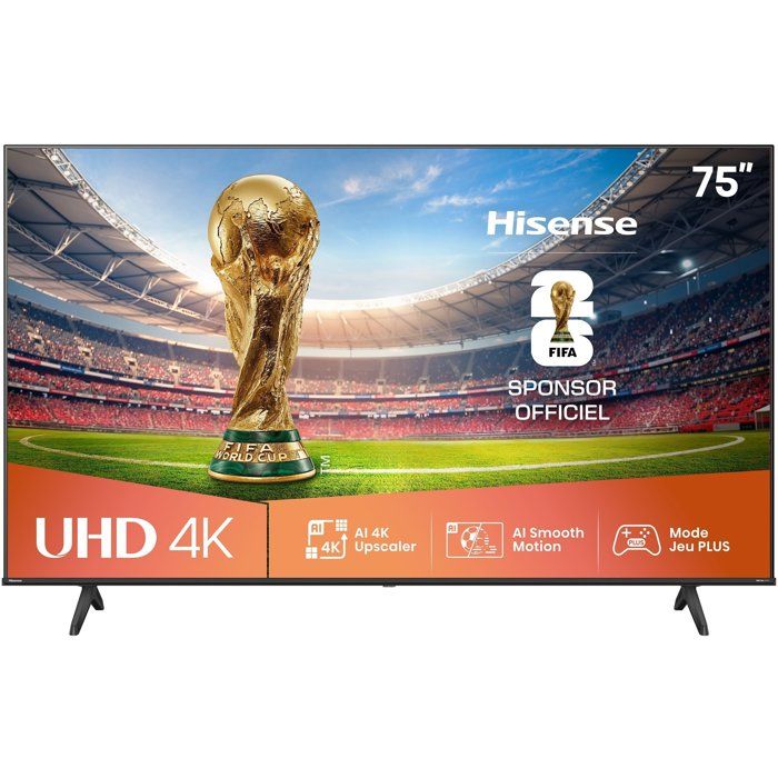 TV LED Hisense 4K UHD 75A6Q 189 cm 2025 - vue 5