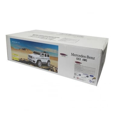 Mercedes-Benz AMG G 63 Blanco Vehículo eléctrico para niños