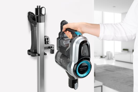 Taurus HVCA7290B Aspiradora escoba Batería Secar HEPA Sin bolsa 0,65 L Plata