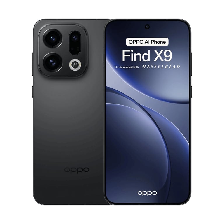 Find X9 (5G) 16 Go 512 Go, Noir - Neuf