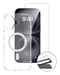 4smarts 541556 coque de protection pour téléphones portables 16 cm (6.3'') Transparent, Blanc Apple (brand) iPhone 17