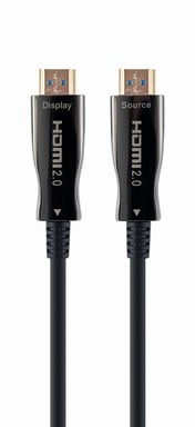 Gembird CCBP-HDMI-AOC-80M-02 câble HDMI HDMI Type A (Standard) Noir