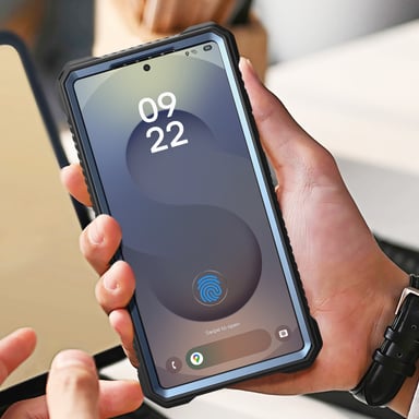 Coque Intégrale pour Samsung S25 Ultra Antichoc Compatible MagSafe Bleu