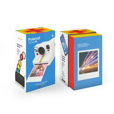 POLAROID Now+ - Fotocamera istantanea - Messa a fuoco automatica - Collegata - Filtri inclusi - Bianco