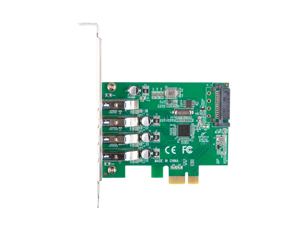 Lanberg PCE US3 004 carte et adaptateur d'interfaces Interne USB 3.2 Gen 1 3.1 Gen 1 Neuf - vue 2