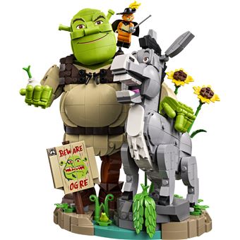 LEGO B 2026 72423 Shrek, Ciuchino e Gatto con gli Stivali, 1403 pezzi