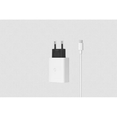 Cargador de móvil Google 30W + Cable USB C a USB C de 1m Blanco