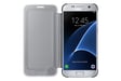 Samsung Galaxy S7 Clear View Cover - Plata