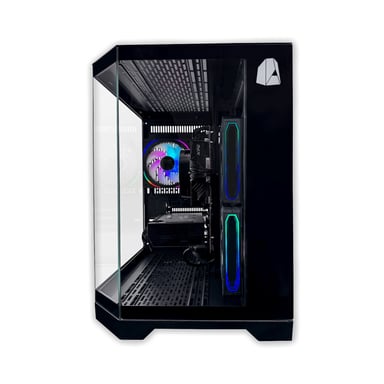 PC Gaming completo Nitropc Pack Silver - AMD Ryzen 5 5500, RTX 3050 6GB, RAM 16GB, M.2 1TB, Windows 11, WiFi - Monitor 24'' FullHD + accesorios