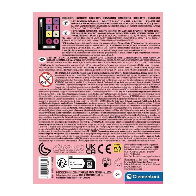 CLEMENTONI Palette de maquillage Printemps - vue 2