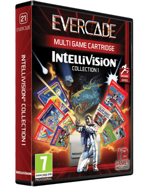 Blaze Evercade - Intellivision Colección 1 - Cartucho n° 21