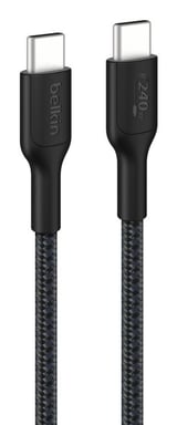 Belkin BoostCharge Pro cable USB de 2 m USB C Negro