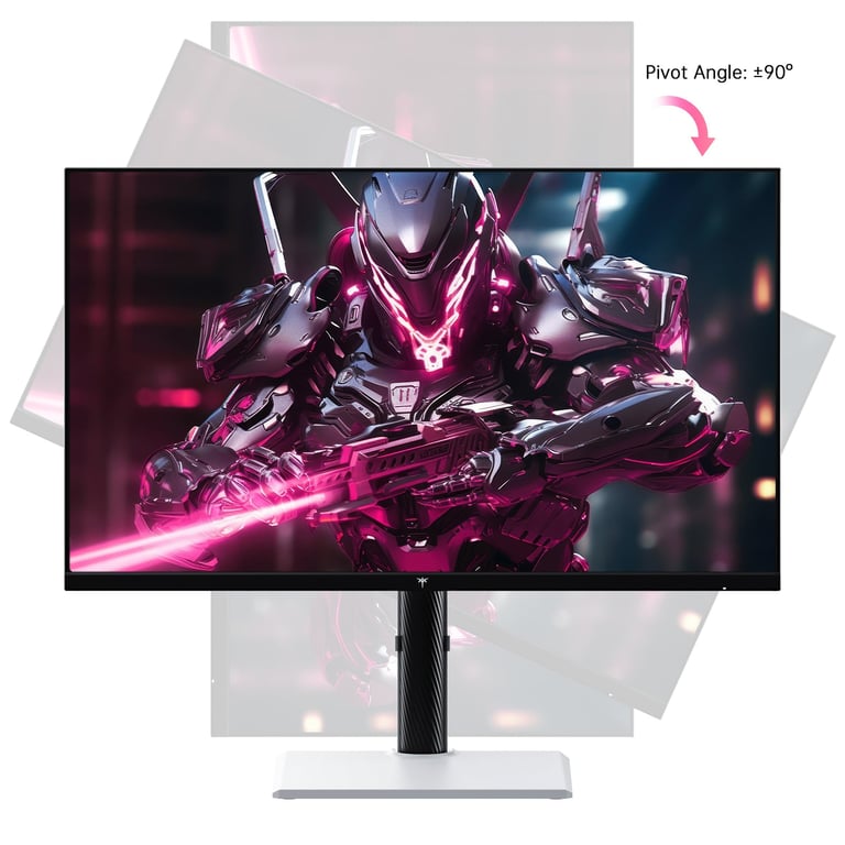 KTC H27E6 Moniteur de jeu 27 pouces 2560x1440 QHD 16:9 300Hz temps de réponse 1ms panneau IPS rapide 144% sRGB HDR 400 Neuf - vue 3
