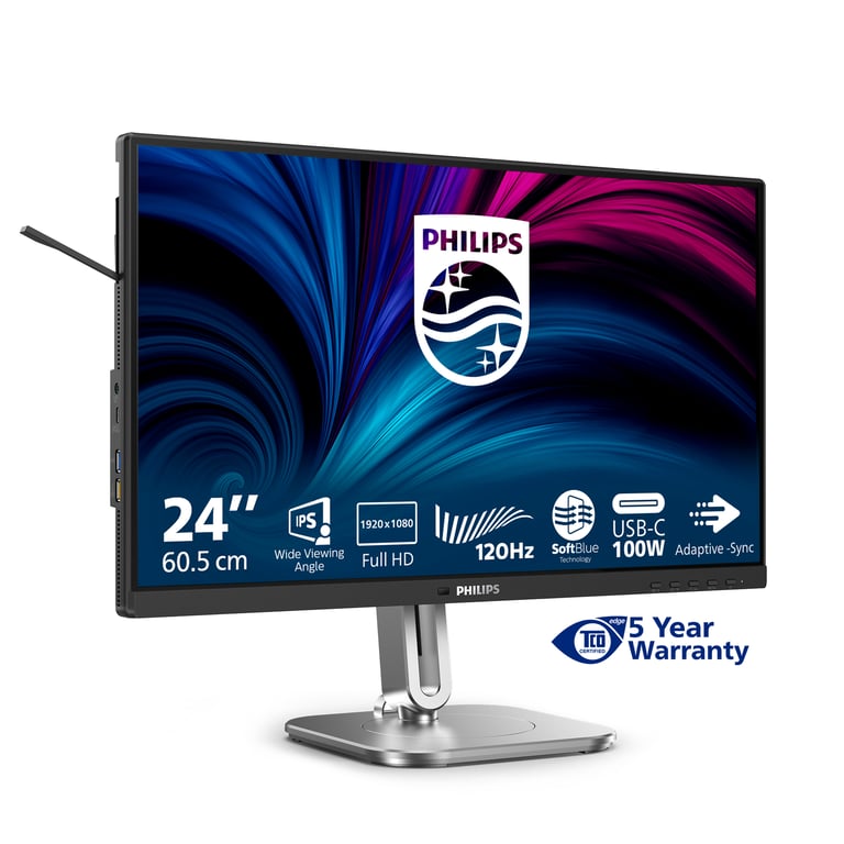 Philips 4000 series 24B2U430100 écran plat de PC 60 5 cm 23.8 1920 x 1080 pixels Full HD LCD Neuf - vue 2