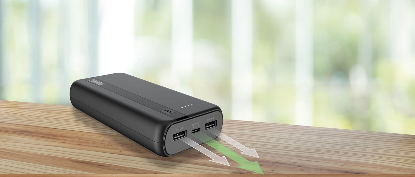 Cellularline 8018080481963 Lithium Ion Li Ion 20000 mAh Neuf - vue 3