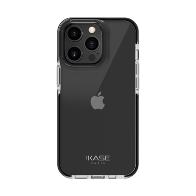 Funda trasera de malla deportiva para Apple iPhone 13 Pro, negro azabache
