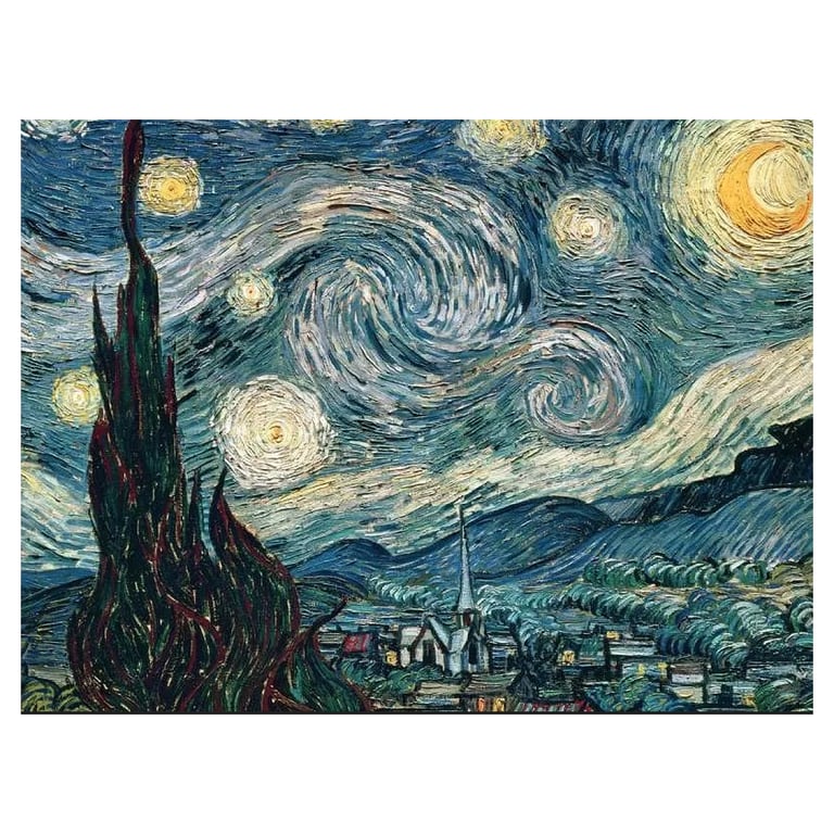 Puzzle 1500 pièces : Art collection Van Gogh La étoilée Ravensburger France - vue 2