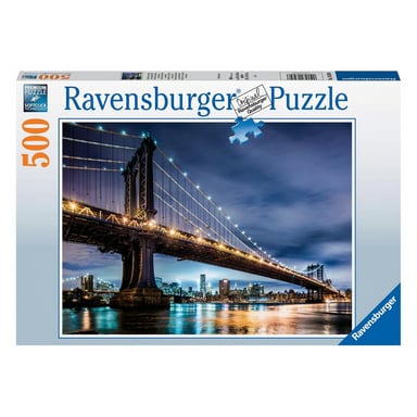 Puzzle de 500 piezas - Nueva York, la ciudad que nunca duerme