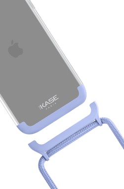 Bandouliére détachable et support 2-en-1 pour Apple iPhone 12 Pro Max, Violet Lilas