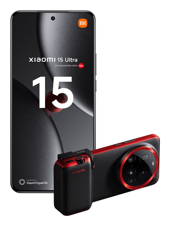 Xiaomi 15 Ultra (5G) 512 Go, Noir & Kit Photo Pro Legend Edition
