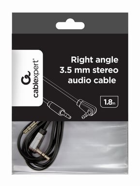 Gembird CCAP-444L-6 câble audio 1,8 m 3,5mm Noir