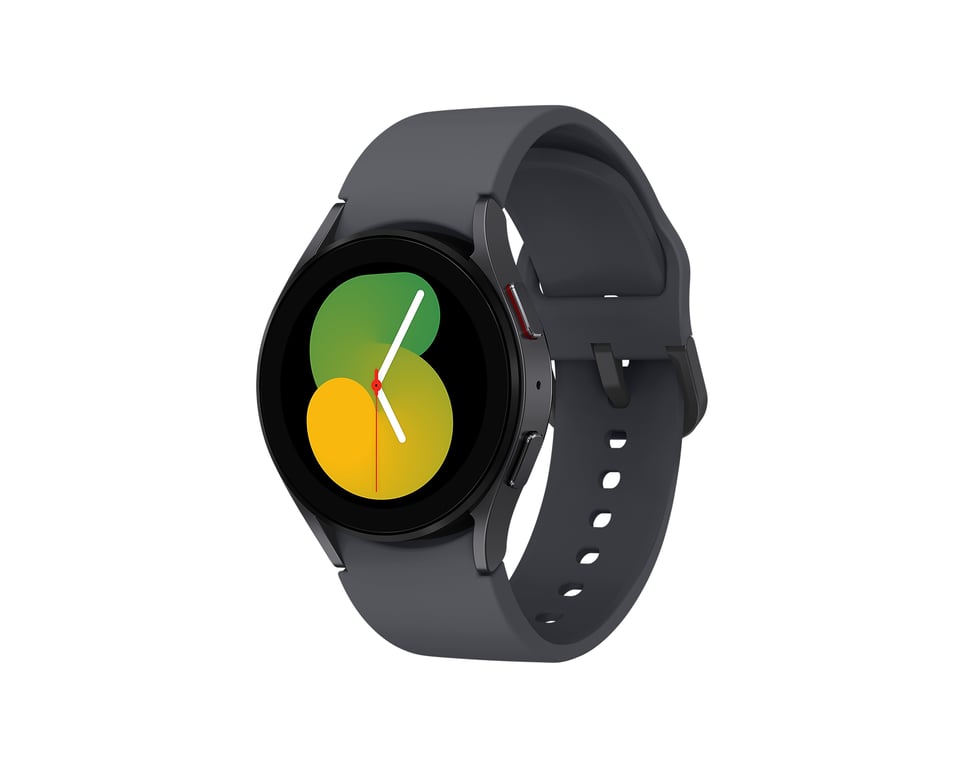 Samsung Galaxy Watch5 3,05 cm (1.2 ) OLED 40 mm Numérique 396 x 396 pixels Écran tactile Graphite Wifi GPS (satellite) - Bon état