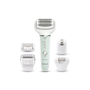 Epilateur électrique Panasonic ES EY70AG503 avec 4 têtes incluses Wet & Dry
