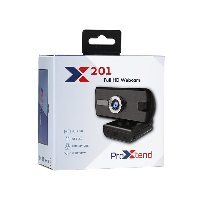 Webcam ProXtend X201 – Full HD 3 MP, Résolution 2048 x 1536, USB 2.0 - vue 3