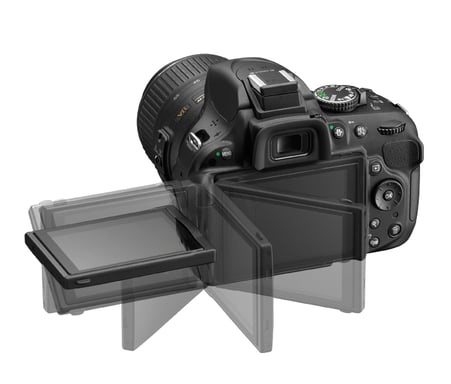 Nikon D5200 Boîtier d'appareil-photo SLR 24,1 MP CMOS 6000 x 4000 pixels Noir