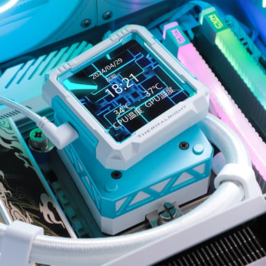 Thermalright Frozen Warframe PRO 360 Procesador Sistema de refrigeración líquida todo en uno 12 cm Blanco 1 pieza(s)