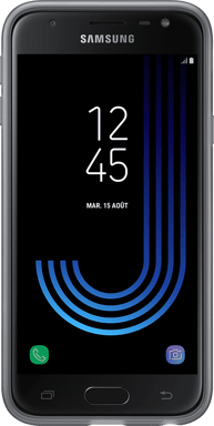 Cover semirigida EF-AJ330TB per Galaxy J3 J330 2017