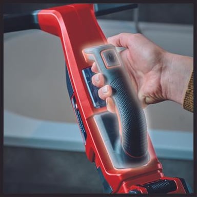 Einhell BRILLIANTO limpiacristales eléctrico 0,3 L Negro, Rojo