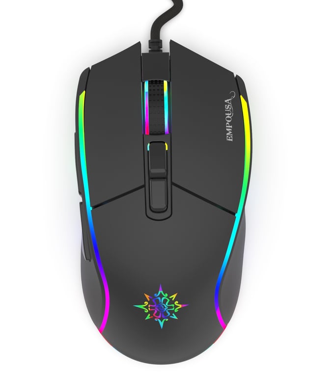 Inca IMG-GT16 souris Gaming Droitier USB Type-A Optique 6400 DPI - Neuf