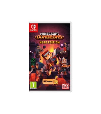 Minecraft Dungeons - Hero Edition (Pass Héroique inclus) - Jeu Nintendo Switch