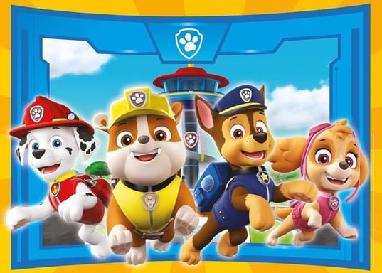 Puzzle géant 24 pièces Pat Patrouille - L'équipe des Chiots en Action