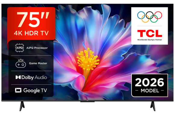 TCL P6 Noir - vue 1