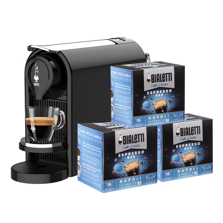Bialetti Gioia Plus Semi automatique Cafetière à dosette 0 5 Neuf