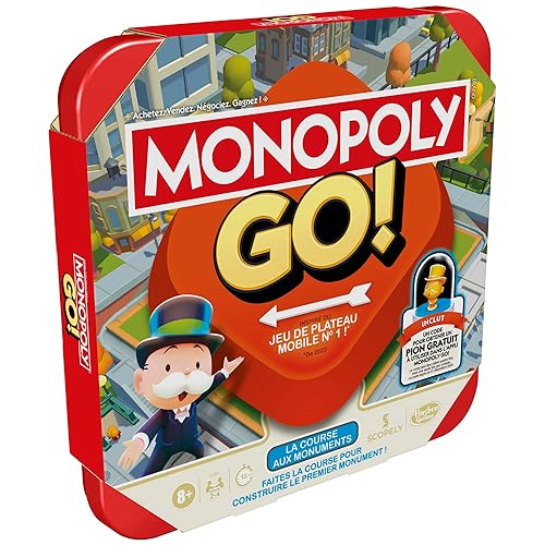 Jeu De Société Monopoly GO! – Inspiré Du Jeu Mobile, À Partir De 8 Ans - vue 4