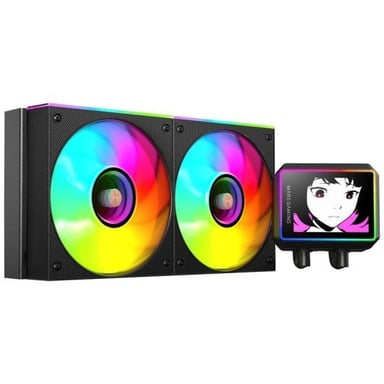 Raffreddamento Liquido Mars Gaming ML-VISIONII240 AIO 240mm con Schermo IPS Rotante da 2,8''