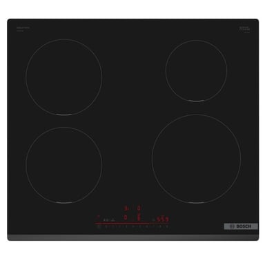Table induction 60 cm -  Série 6 - 4 foyers - Noir - H5,1 x L59,2 x52,2 cm - PIE631HB1E