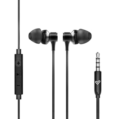 Energy Sistem Metallized Auriculares Alámbrico Dentro de oído Llamadas/Música Negro