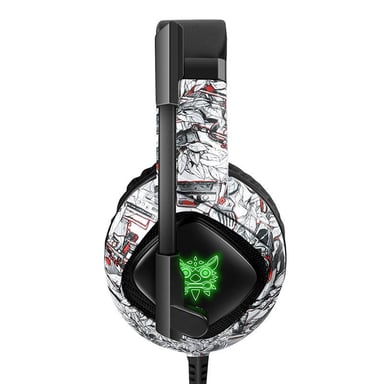 ONIKUMA - K19 Camo - Casque Gaming Multiplateforme LED RGB