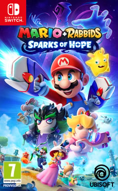 Nintendo Mario + Rabbids Sparks of Hope Standard+Module complémentaire Allemand, Anglais, Espagnol, Français, Italien Nintendo Switch