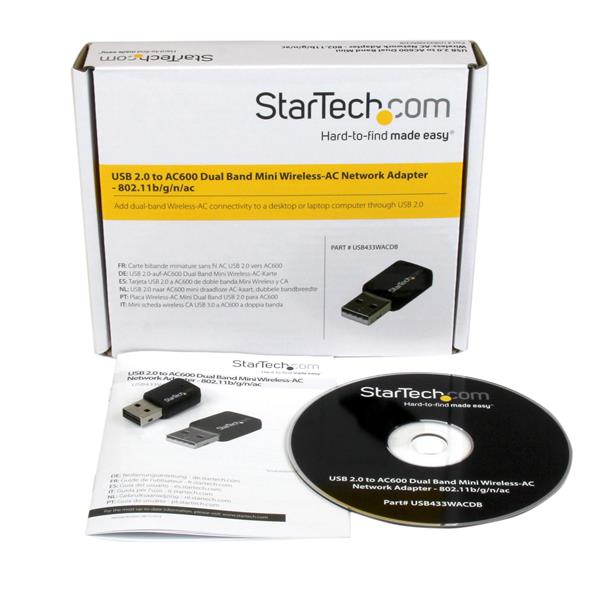 StarTech.com Clé USB 2.0 WiFi 802.11n 2T2R - vue 6