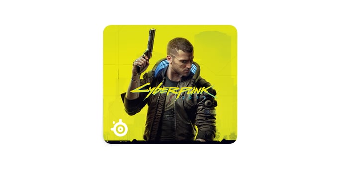 Alfombrilla de ratón para juegos - STEELSERIES - QCK Grande - Cyberpunk