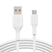 Belkin BOOST?CHARGE câble USB 1 m USB A Micro-USB B Blanc