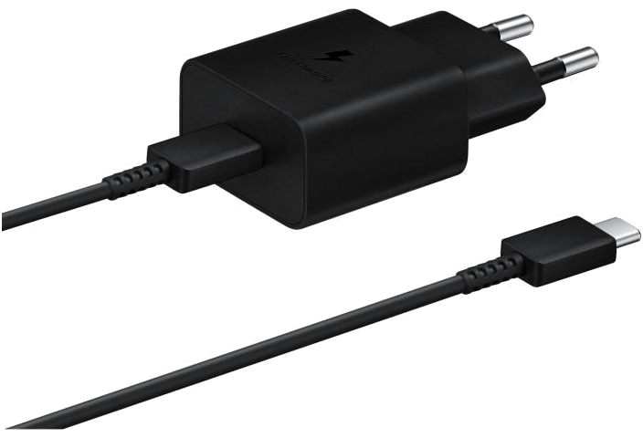 Chargeur Secteur USB C 15W + cu00e2ble USB C - 15W - SAMSUNG - Noir