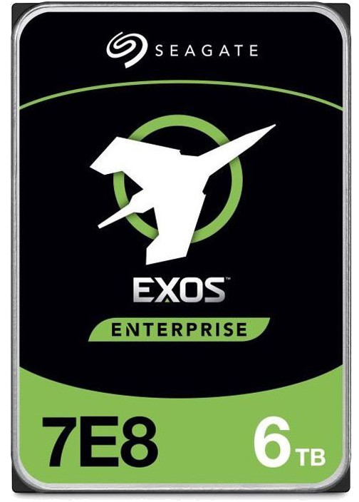 SEAGATE - Disque dur Interne HDD - Exos 7E8 - 6To - 7200 tr/min - 3.5 (ST6000NM021A)