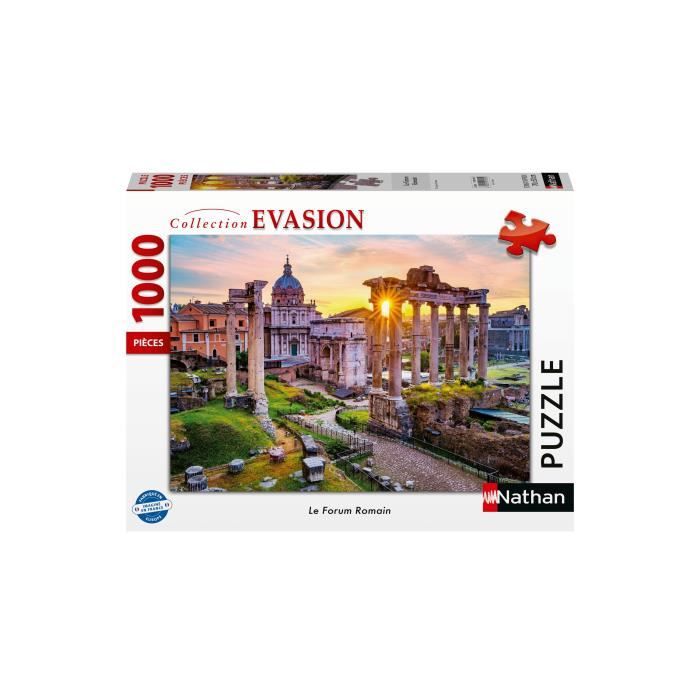 Puzzle 1000 pièces : Le Forum Romain Ravensburger Nathan - vue 5