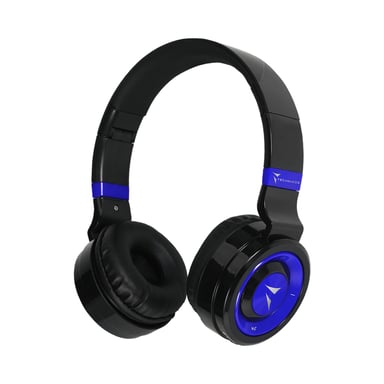 Techmade TM-046-BL écouteur/casque Avec fil &sans fil Arceau Musique Micro-USB Bluetooth Noir, Bleu